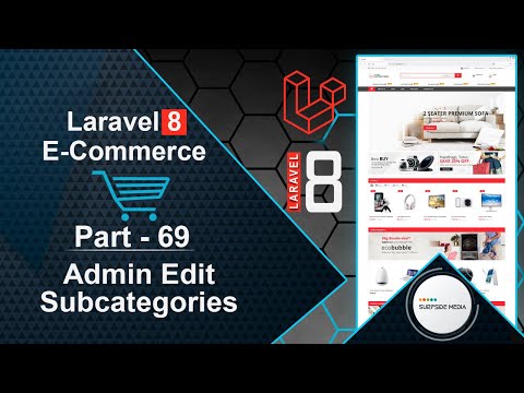 Laravel 8 E Commerce Project Layout Setup