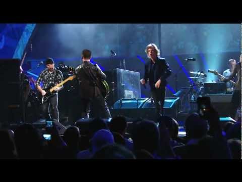 1080p U2, Mick Jagger and Fergie   Gimme Shelter Rock and Roll Hall of  Fame 2009