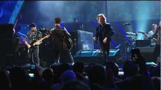 1080p U2, Mick Jagger and Fergie   Gimme Shelter Rock and Roll Hall of  Fame 2009