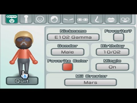 E-102 Gamma - Sonic The Hedgehog - Mii 351