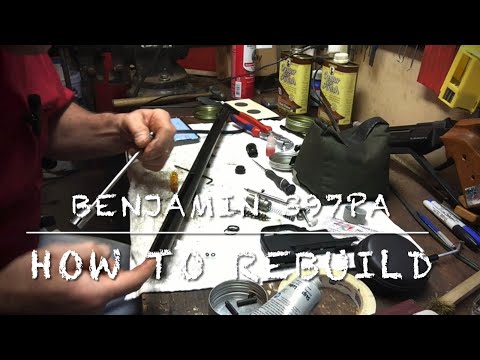 Rebuilding the Benjamin 397PA .177 pump air rifle.