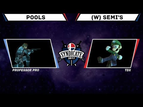 SYN17 PM - Professor Pro (Snake) vs TDX (Luigi) | Pools (W) Semifinals