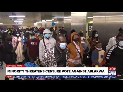 Minority threatens censure vote against Foreign Minister over South African evacuation anomalies