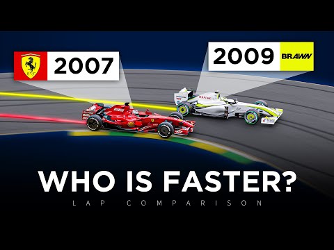 Is Ferrari 2007 FASTER than Brawn GP? | 3D Analysis