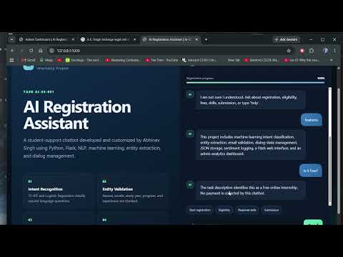AI Registration Assistant Project | AI-SS-001 | DAS002971