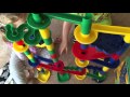 Natalie Emma Little Girls Kids Play With Marble Works Rolling Balls Construction Set Funnels Tra