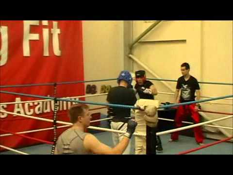 Belfast Kickboxing Fight - Billy VS Peter