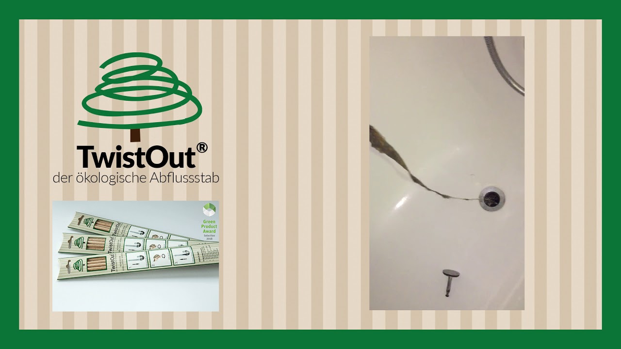 TwistOut Abflussstab Twistout 2x 8er Packung