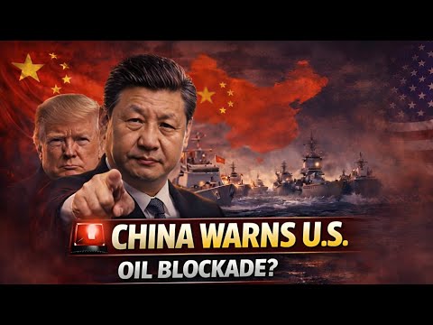China WARNS U.S.: Oil Blockade ESCALATES - Who’s the REAL Target?