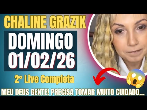 Vidente CHALINE GRAZIK 2° Live Completa 01/02/26