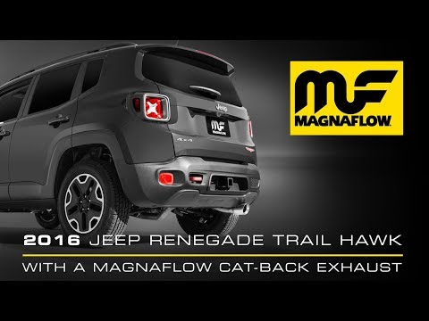 2016 Jeep Renegade Trail Hawk 2.4L with Magnaflow Cat-Back Exhaust