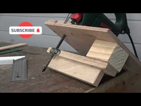 Die beste Vorrichtung für Stichsägen. Perfekte vertikale Schnitte für all Ihre Holzprojekte