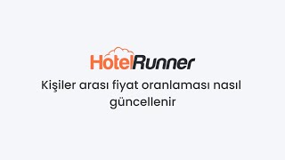 Kişiler arası fiyat oranlaması nasıl güncellenir