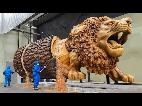 Incredible Woodworking Techniques and Wood Carving Machines