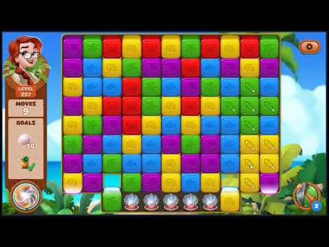 Lost Island Blast Adventure Level 257 - NO BOOSTERS 🏝️ | SKILLGAMING ✔️