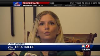 Victoria also passed the background check that is required before any parent can volunteer at the school.