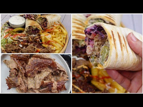 Viral doner kebab Step By Step,Quick And Easy Wrap Recipe By Recipes Of The World 