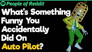What's Something Funny You Accidentally Did On Auto Pilot