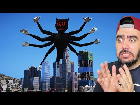 BÜYÜK 8 EL KEDI ŞEHRI PARÇALADI BIZI TAKIP ETTI - GTA 5 MODS