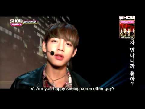 [ENG SUB] 151212 BTS- Show champion backstage (part 1)
