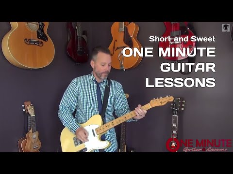 One Minute Guitar Lessons - Quick Lessons with Erich Andreas