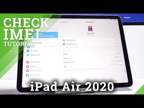 How to Check IMEI & Serial Number on iPad Air 2020 – IMEI Status