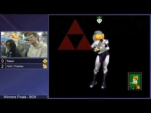 GSS 106 SSBM - Rasen (Sheik) vs. HoG | Tiramisu (Fox) - Melee WF