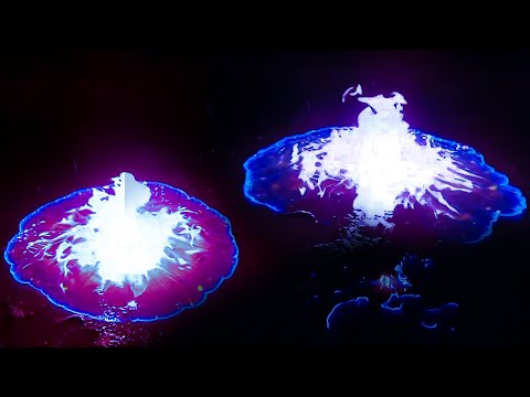 Liquid Fire Spreading Over Pond in Slow Motion | TL Slow Motion 4K
