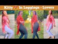Kitty Leggings Video Churidar Leggings Leggings Wali Video Leggings Lover Tight Leggings