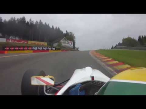 Spa-Francorchamps Test 2013 Wet-Dry / Dallara F302 Christophe Weber Onboard Camera