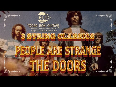 3 String Classics - The Doors for Cigar Box Guitar