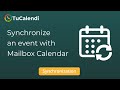 How To Synchronize An Event From TuCalendi With Your Mailbox Org Calendar Using CalDAV