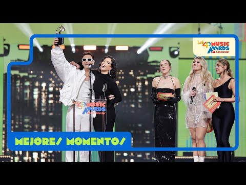 Chanel y Abraham Mateo premio a Mejor Colaboración - Clavaito con @marveles | LOS40 Music Award 2023