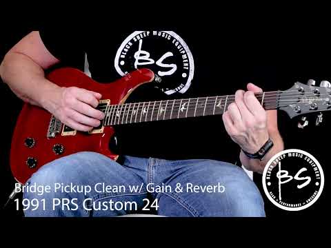 PRS Custom 24 - 1991 - Scarlet Red image 8