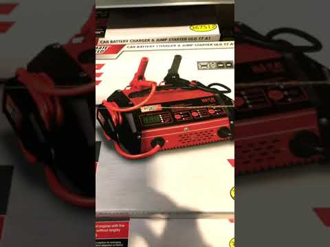 Lidl ultimate speed. Car Battery charger & Jump starter.