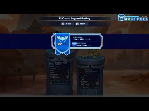 6x Win Strike On Platinum! - Brawlhalla
