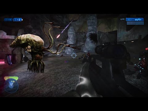 Humans and Covenant Fight against The Flood