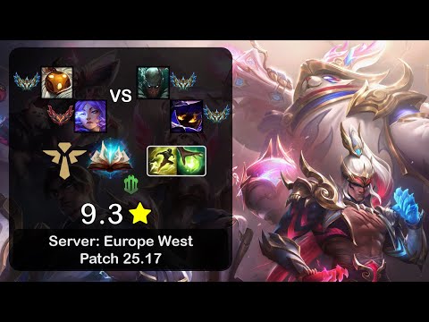 Bard Support + Yunara vs Pyke + Veigar - EUW Challenger - Patch 25.17