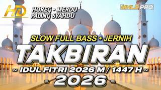 Download lagu Eid al-Fitr 2026 M 1447 H Takbiran | DJ Takbiran Sound Check Slow Full Bass Clear Melodious (MHLS... mp3