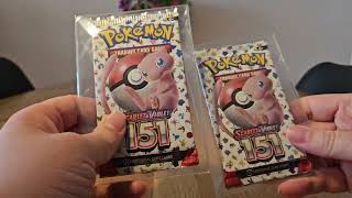 Pulled an Illustration Rare! 🔥I Opened 2 Pokémon 151 Booster Packs!