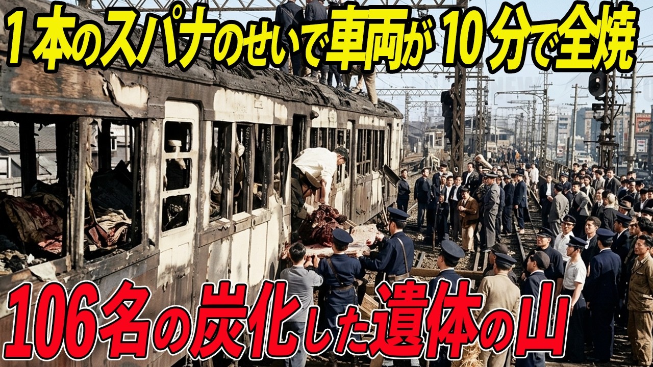 【一切の逃げ道なし】燃え上がる車両に焼かれる106名の乗客…日本を震撼させた炎上事故。あの日の桜木町列車事故