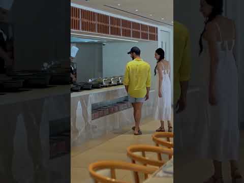 Lunch buffet at Lordos Beach Hotel