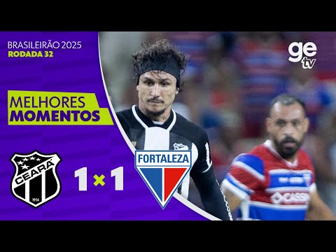 Gols e lances de Ceará x Fortaleza