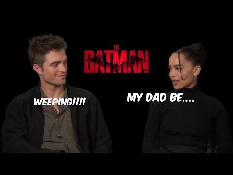 rob pattinson and zoe kravitz being total cheeky for 2 min straight