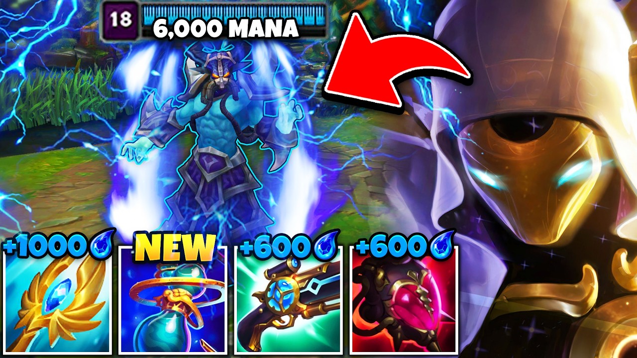 KASSADIN BUT I'M A MANA LORD AND MY SPELLS ARE UPGRADED! (NEW BROKEN ITEM)