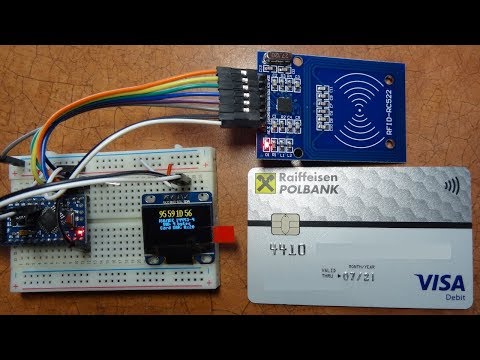 RFID/ NFC Scanner with Arduino