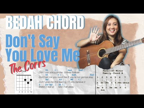 Dont Say You Love Me - The Corrs