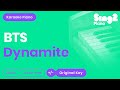 Dynamite Karaoke | BTS (Karaoke Piano)
