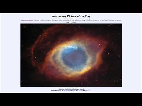 2020 August 23 - The Helix Nebula from Blanco and Hubble