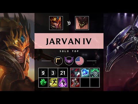 Jarvan IV Top vs Malphite - NA Master Patch 25.20